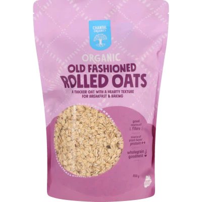 Chantal Organics Old Fashioned Rolled Oats 850g