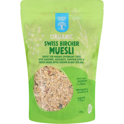 Chantal Organics Swiss Bircher Muesli 600g