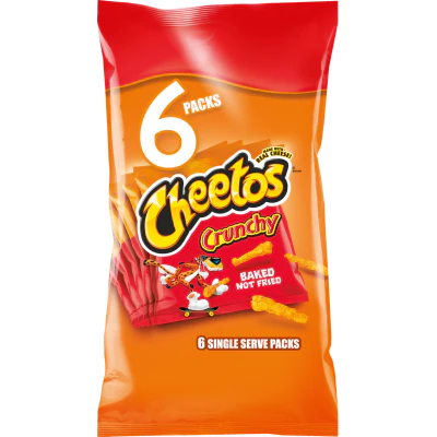 Cheetos Crunchy 6 x 19g