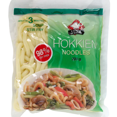 Chef's World Hokkien Noodles 200g