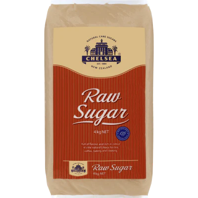 Chelsea Raw Sugar 4kg