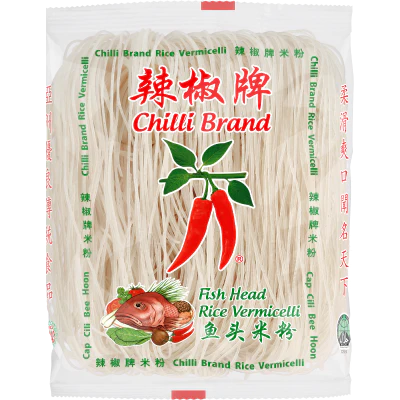Chilli Brand Fish Head Rice Vermicelli 1.6mm 400g