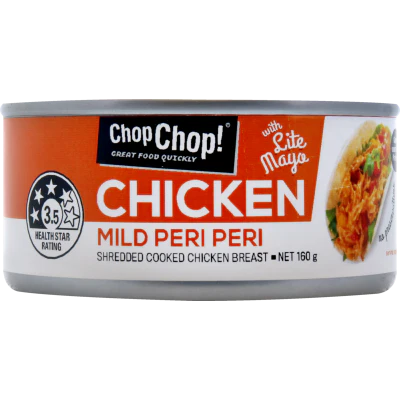 Chop Chop Mild Peri Peri Chicken 160g