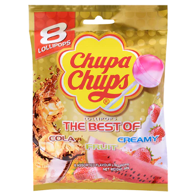 Chupa Chups The Best Of Lollipops 96g
