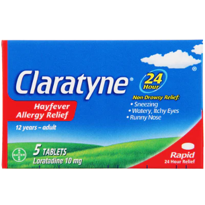 Claratyne 10mg Tablets Antihistamines 5pk