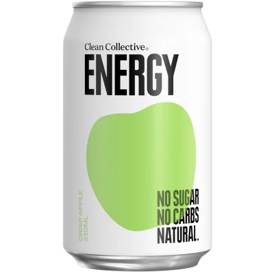 Clean Collective Apple Energy Drink 330ml