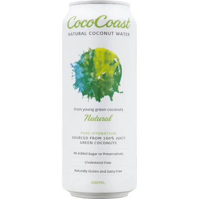 Cococoast Natural Coconut Water 500ml
