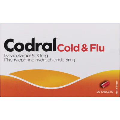 Codral Cold & Flu Tablets 20pk