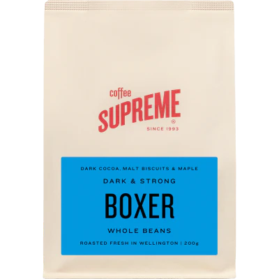 Coffee Supreme Boxer Whole Beans Coffee 200g