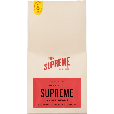 Coffee Supreme Supreme Whole Beans Coffee 500g