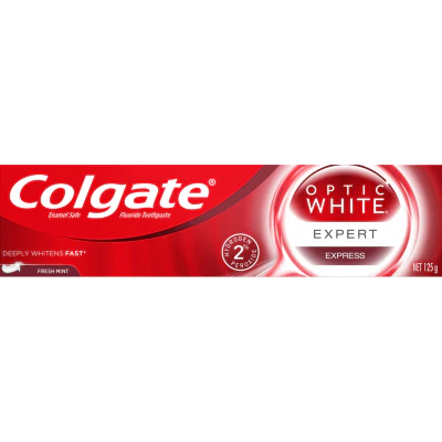 Colgate Optic White Expert Express Teeth Whitening Toothpaste 125g