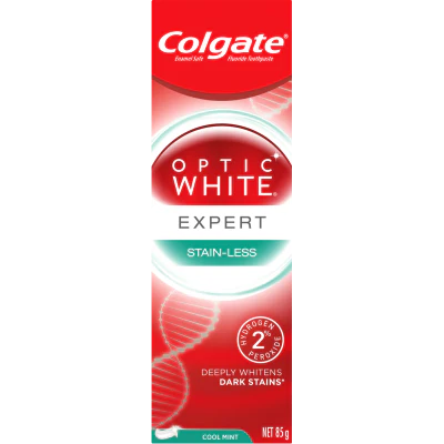 Colgate Optic White Expert Stain-Less Teeth Whitening Toothpaste 85g