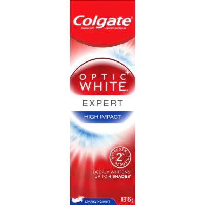 Colgate Optic White High Impact White Teeth Whitening Toothpaste 85g