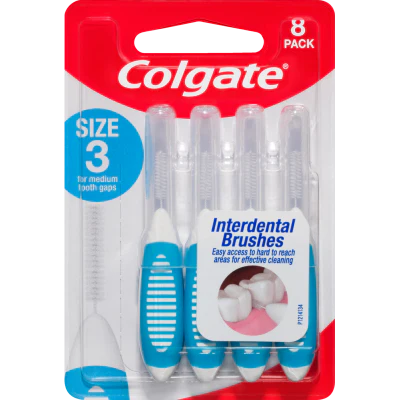 Colgate Size 3 Interdental Brushes 8pk
