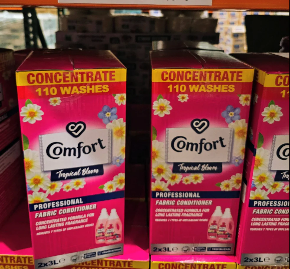 Comfort Tropical Bloom Fabric Conditioner 2 x 3L