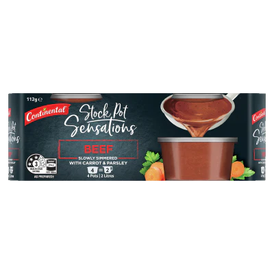 Continental Beef Stock Pot Superb Stock 4pk