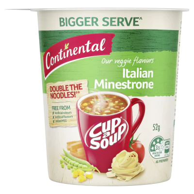 Continental Italian Ministrone Cup A Soup 52g