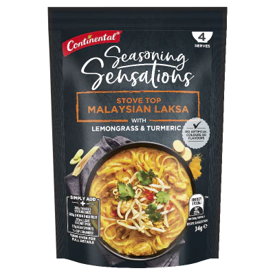 Continental Seasoning Sensations Stove Top Malaysian Recipe Base 34g