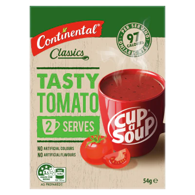 Continental Tasty Tomato Cup a Soup 2pk