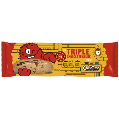 Cookie Time Cookies Triple Chocolate Chunk 9pk