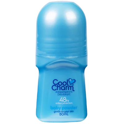 Cool Charm Baby Powder 24hr Antiperspirant Deodorant 50ml