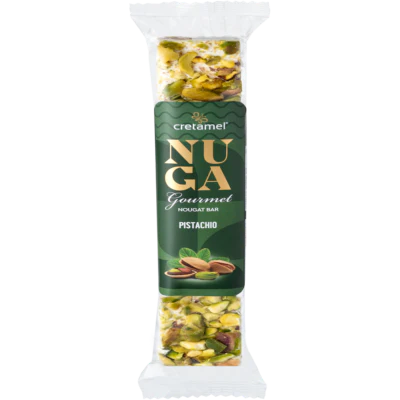 Cretamel Nougat With Almonds & Pistachios Confectionery 100g