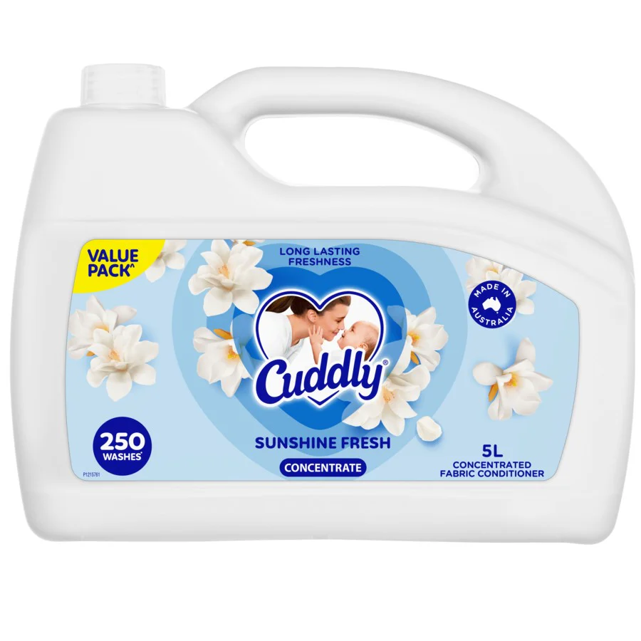Cuddly Concentrate Sunshine Fresh Softener 5L