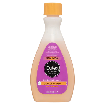 Cutex Acetone Free Nail Polish Remover 100ml