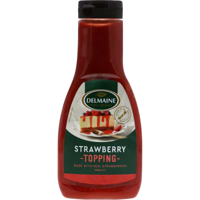 Delmaine Strawberry Topping 360g