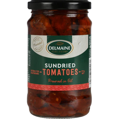 Delmaine Sundried Tomatoes Preserved In Oil 270g