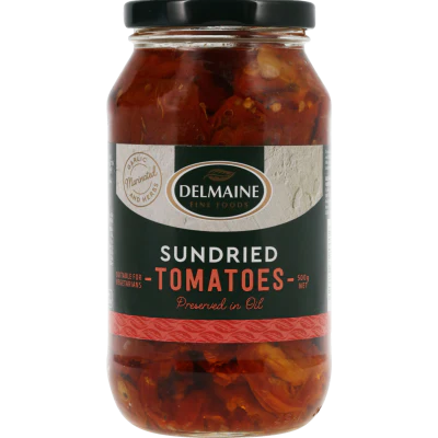 Delmaine Sundried Tomatoes Preserved In Oil 500g