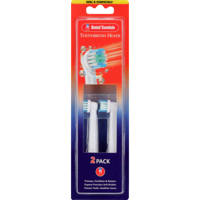 Dental 'Ssentials Toothbrush Heads 2pk