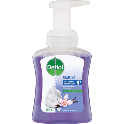 Dettol Vanilla & Orchid Pump Foaming Handwash 250ml