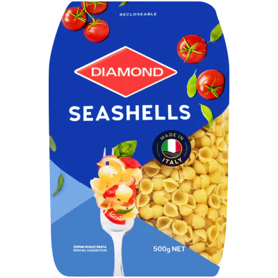 Diamond Seashells Pasta 500g