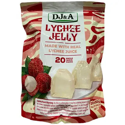 DJ&A Lychee Jelly Multipack 20 x 50g