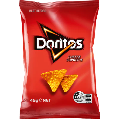 Doritos Cheese Supreme Corn Chips 45g