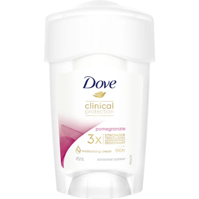 Dove Clinical Protection Pomegranate 96Hr Antiperspirant Deodorant 45ml