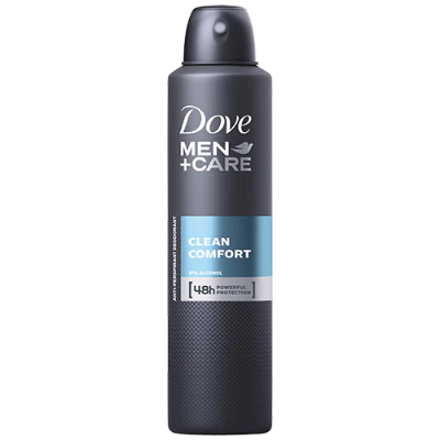 Dove Men+Care Clean Comfort Deodorant 254ml