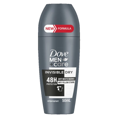Dove Men + Care Invisible Dry 48Hr Antiperspirant Roll On 50ml