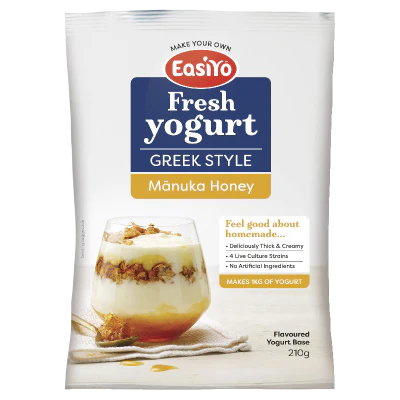 Easiyo Greek Style Manuka Honey Flavoured Yogurt Base 210g