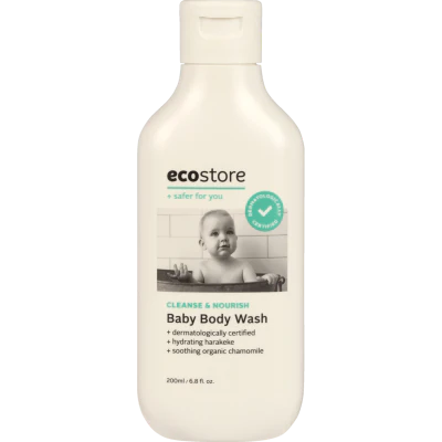 Ecostore Cleanse & Nourish Baby Body Wash 200ml