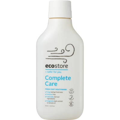 Ecostore Complete Care Fresh Mint Mouthwash 450ml