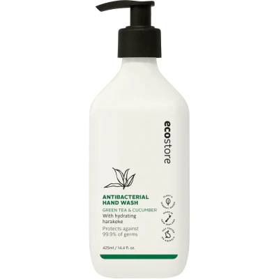Ecostore Green Tea & Cucumber Pump Antibacterial Hand Wash 425ml