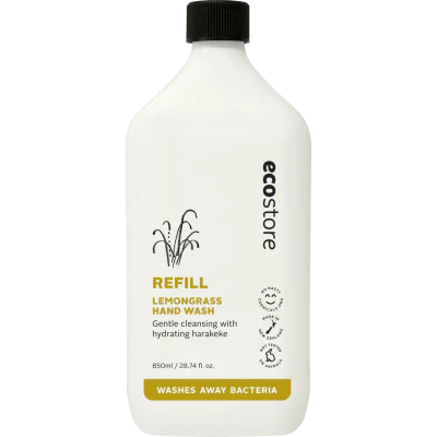 Ecostore Lemongrass Hand Wash Refill 850ml