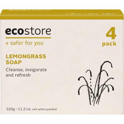 Ecostore Lemongrass Soap 4 x 80g