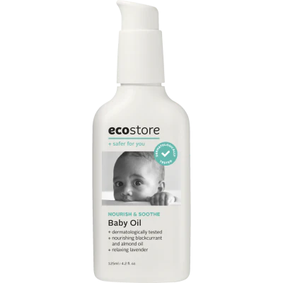 Ecostore Nourish & Soothe Baby Oil 125ml
