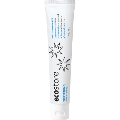 Ecostore Whitening With Fluoride Mint Toothpaste 90g