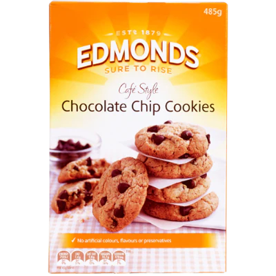 Edmonds Cafe Style Chocolate Chip Biscuits Mix 485g