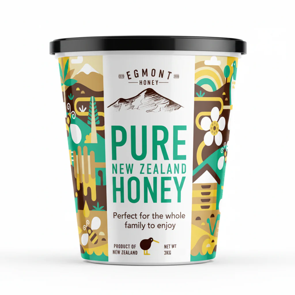 EGMONT PURE NEW ZEALAND HONEY 3KG