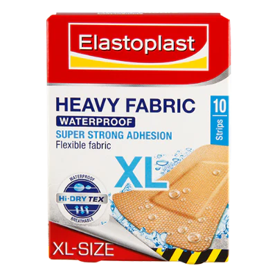 Elastoplast Heavy Fabric Strips 10pk